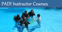 PADI Instructor Courses
