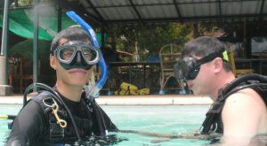 Scuba Cat Diving Phuket Thailand DDI Instructor 