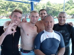 Scuba Cat Diving Phuket Thailand PADI Divemaster